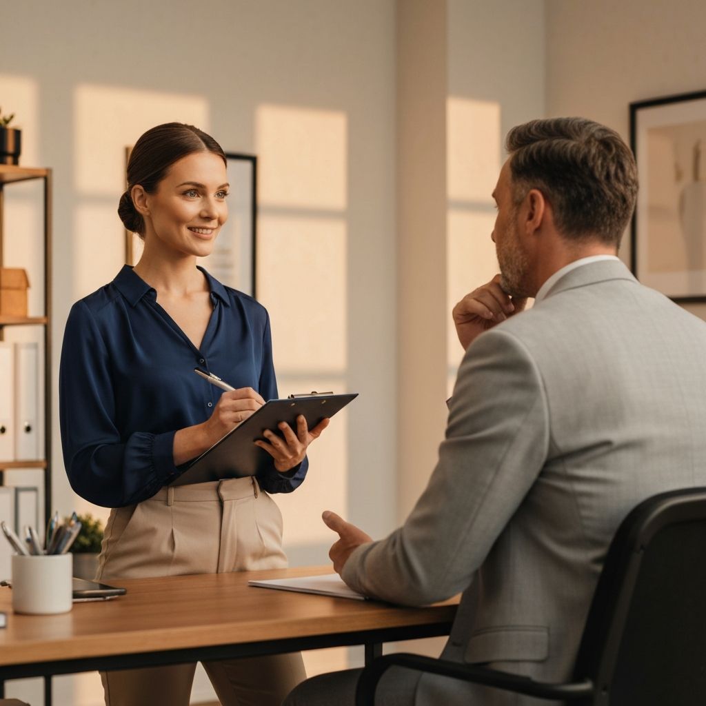 Nutricionista razgovara sa klijentom o svakodnevnim navikama ishrane